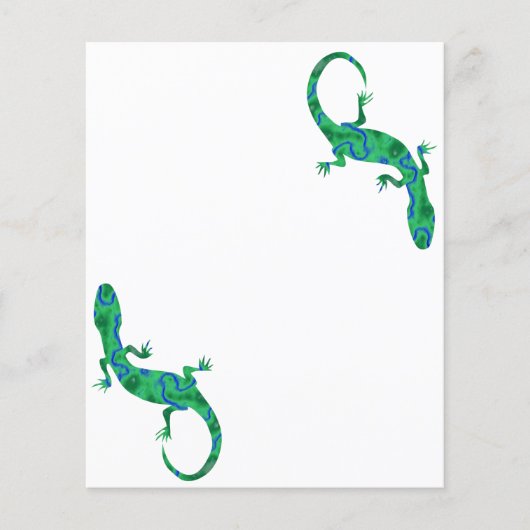 Green Gecko Flyer (Vorne)
