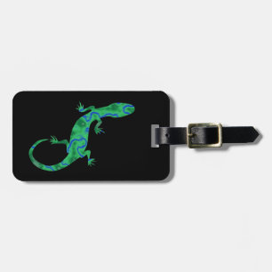 Green Gecko Gepäckanhänger