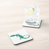Green Gecko Getränkeuntersetzer (Rechte Seite)