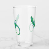 Green Gecko Glas (Rechts)