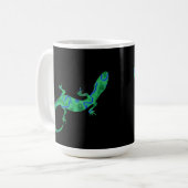 Green Gecko Kaffeetasse (Vorderseite Links)