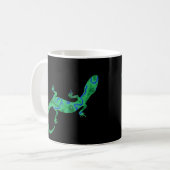 Green Gecko Kaffeetasse (Vorderseite Links)