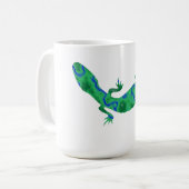 Green Gecko Kaffeetasse (Vorderseite Links)