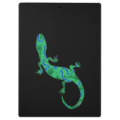 Green Gecko Klemmbrett (Rückseite)