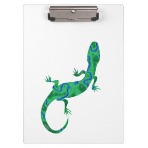 Green Gecko Klemmbrett