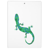 Green Gecko Klemmbrett (Rückseite)