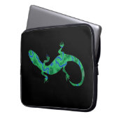 Green Gecko Laptopschutzhülle (Vorderseite Links)