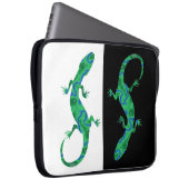 Green Gecko Laptopschutzhülle (Vorne Rechts)