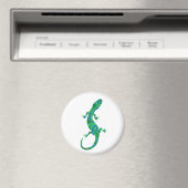 Green Gecko Magnet (In Situ (Geschirrspüler))