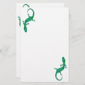 Green Gecko Magnetic Briefpapier (Vorne/Hinten)