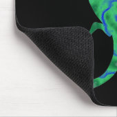 Green Gecko Mousepad (Ecke)