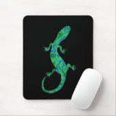 Green Gecko Mousepad (Mit Mouse)