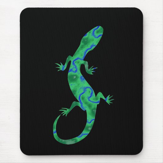 Green Gecko Mousepad (Vorne)