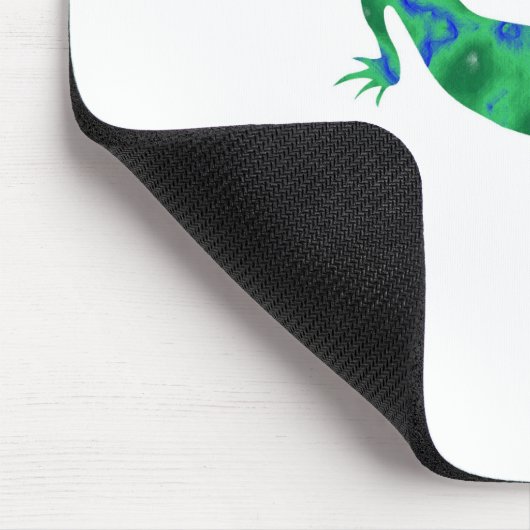Green Gecko Mousepad (Ecke)