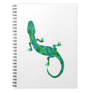 Green Gecko Notizblock