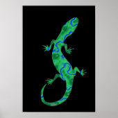 Green Gecko Poster (Vorne)