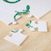 Green Gecko Puzzle (Seite)
