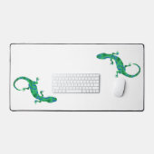 Green Gecko Schreibtischunterlage (Tastatur & Maus)