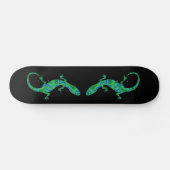 Green Gecko Skateboard (Horizontal)