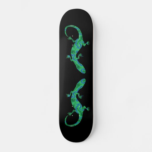 Green Gecko Skateboard (Vorderseite)