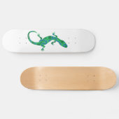 Green Gecko Skateboard (Horizontal)