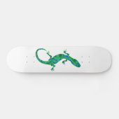 Green Gecko Skateboard (Horizontal)