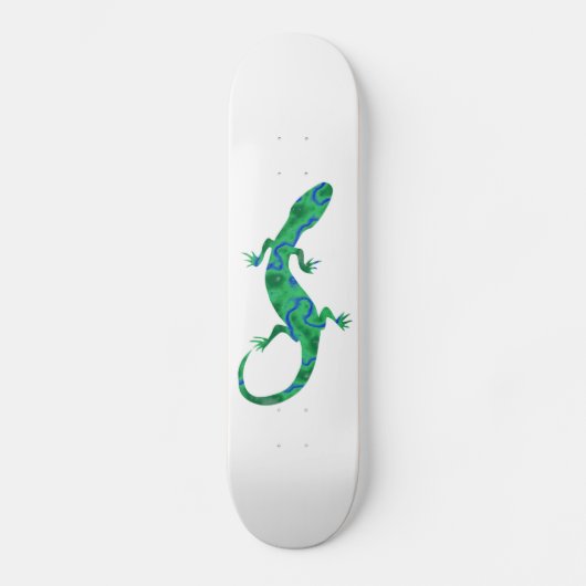 Green Gecko Skateboard (Vorderseite)