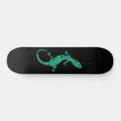 Green Gecko Skateboard (Horizontal)