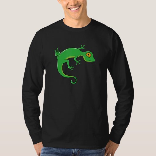 Green Gecko T-Shirt (Vorderseite)