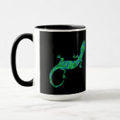 Green Gecko Tasse (Links)