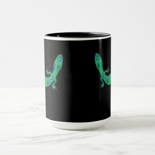 Green Gecko Tasse (Zentrum)