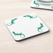 Green Gecko Untersetzer (Linke Seite)