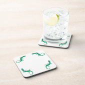 Green Gecko Untersetzer (Rechte Seite)