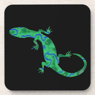 Green Gecko Untersetzer