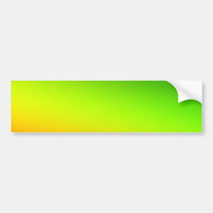 Green gelb orange simple minimal.custom.add your y autoaufkleber