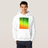 Green gelb orange simple minimal.custom.add your y hoodie (Vorne ganz)