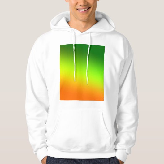 Green gelb orange simple minimal.custom.add your y hoodie (Vorderseite)