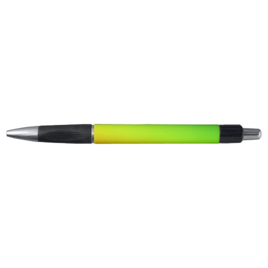 Green gelb orange simple minimal.custom.add your y kugelschreiber (Vorderseite)
