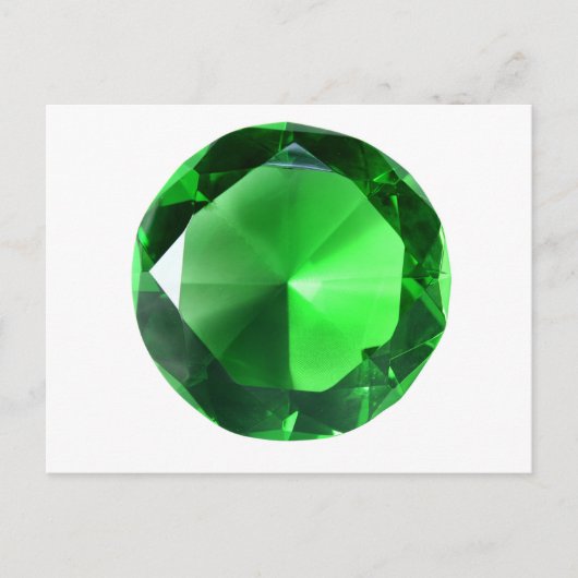 Green Gem Postkarte (Vorderseite)