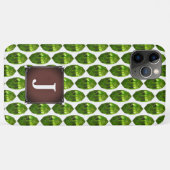 Green Gemstone iPhone Fall Marquise faceted Case-Mate iPhone Hülle (Rückseite (Horizontal))