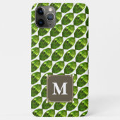 Green Gemstone iPhone Fall Marquise faceted Case-Mate iPhone Hülle (Rückseite)