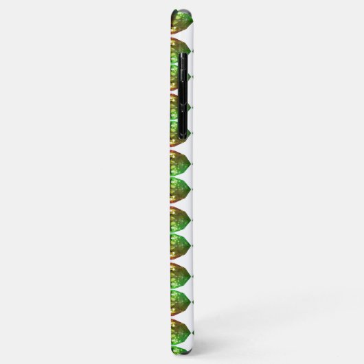 Green Gemstone iPhone Fall Marquise Monogram Case-Mate iPhone Hülle (Hinten/Links)