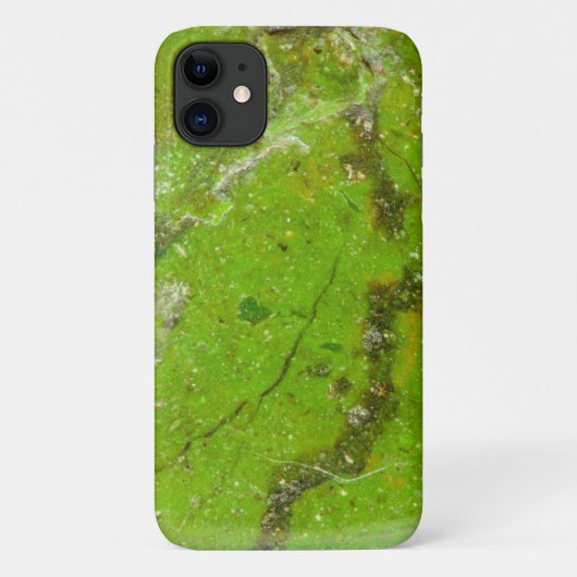 Green Gemstone Stone Texture iPhone 11 Fall Case-Mate iPhone Hülle (Rückseite)