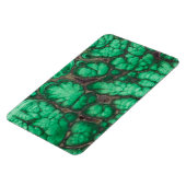 Green Gemustert Malachite Magnet (Linke Seite)