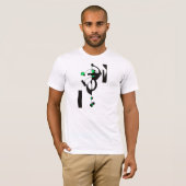 Green Geo Design Men-T - Shirt (Vorne ganz)