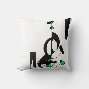 Green Geo Pillow Kissen