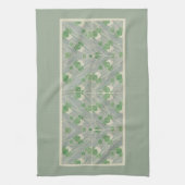 Green Geometric 1915 Hannah Borger Overbeck Geschirrtuch (Vertikal)