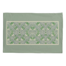 Green Geometric 1915 Hannah Borger Overbeck Kissenbezug