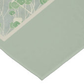 Green Geometric 1915 Hannah Borger Overbeck Kurzer Tischläufer (Ecke)