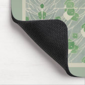 Green Geometric 1915 Hannah Borger Overbeck Mousepad (Ecke)